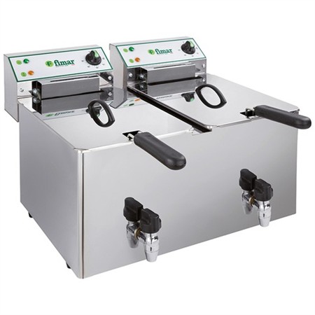 Fritös Fimar dubbel 2X8L